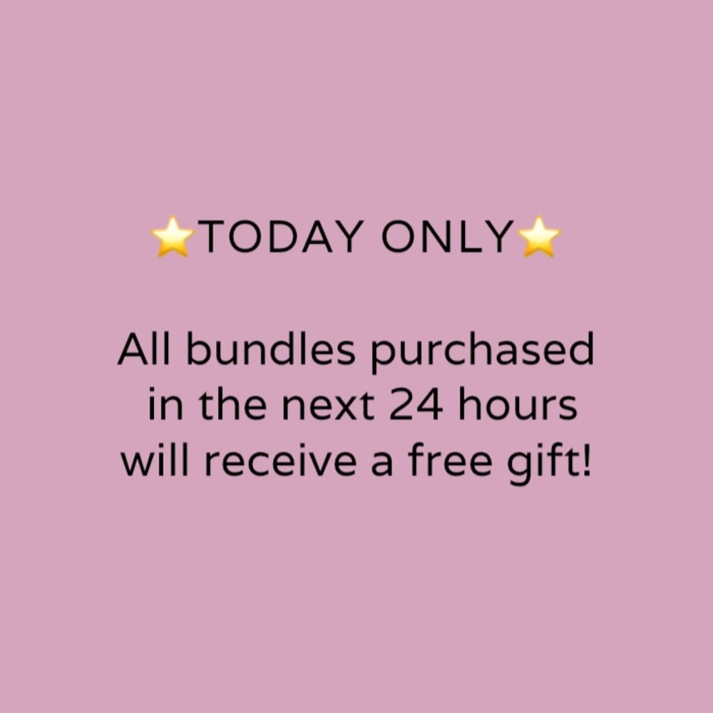 Free gift with bundle purchase!